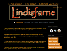 Tablet Screenshot of lindisfarne.com