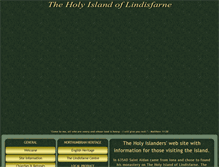 Tablet Screenshot of lindisfarne.org.uk